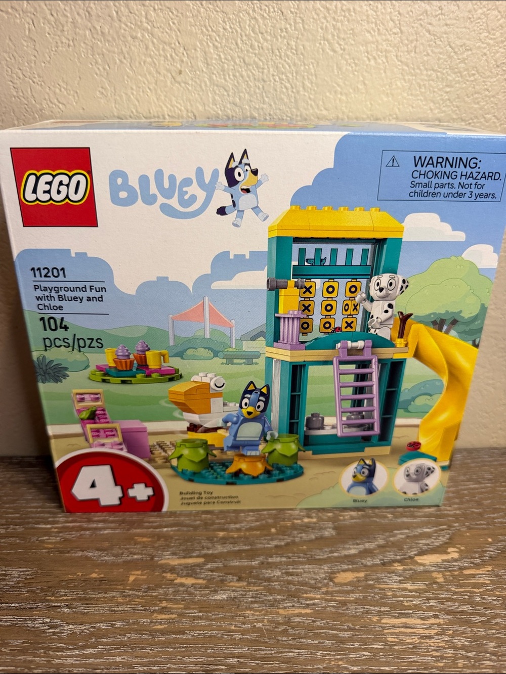Lego Bluey Playschool Set - Yellow, Blue, Pink